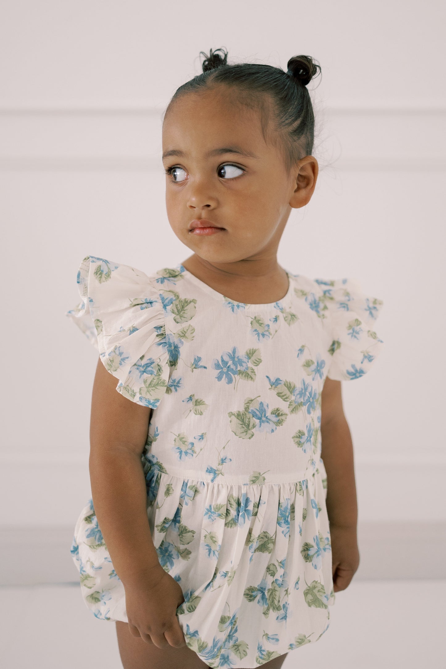 Josie Bubble- Blue Meadow 100% Organic Cotton