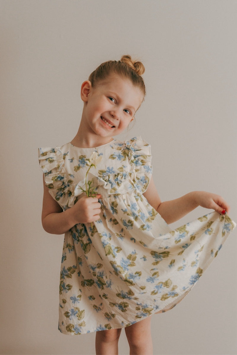 Neomi Dress | Cornflower Lane 100% Organic Cotton