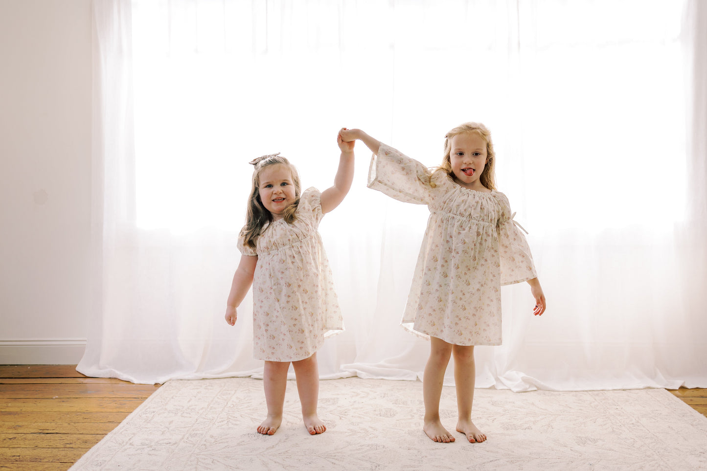 Kennedi Dress | Spring Petal 100% Organic Cotton