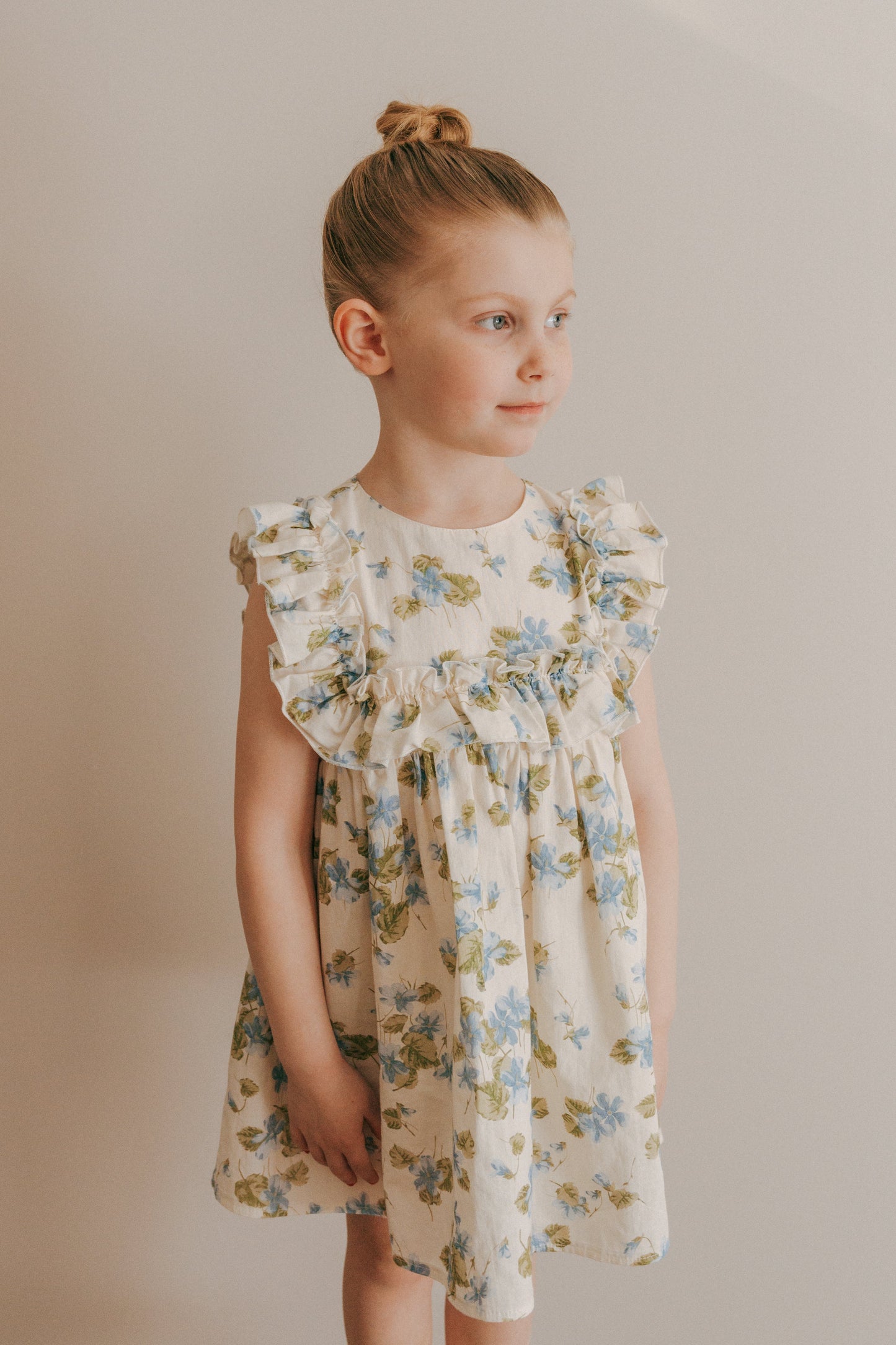 Neomi Dress | Cornflower Lane 100% Organic Cotton