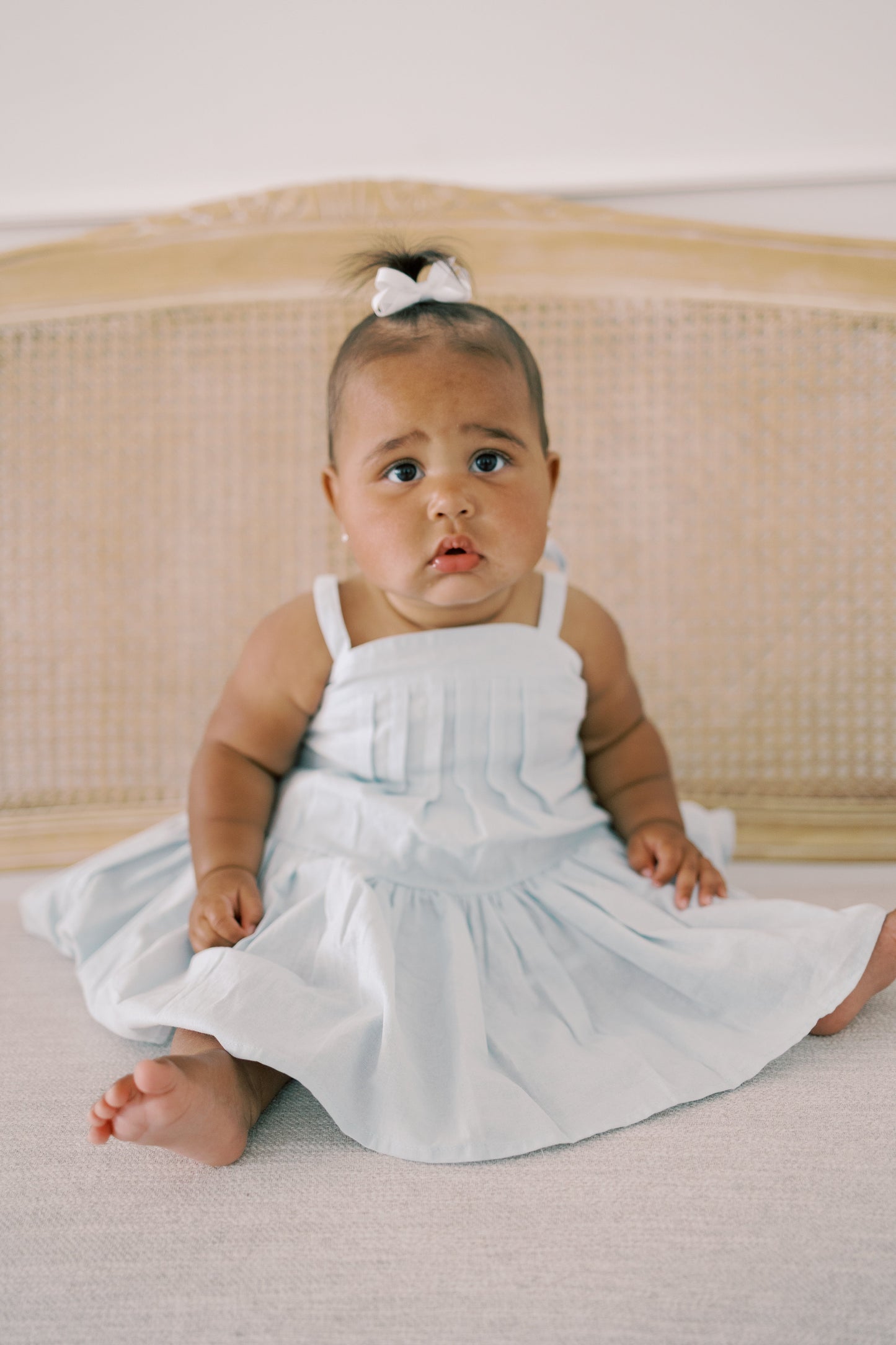 Hikari Pintuck Dress 100% Organic Cotton