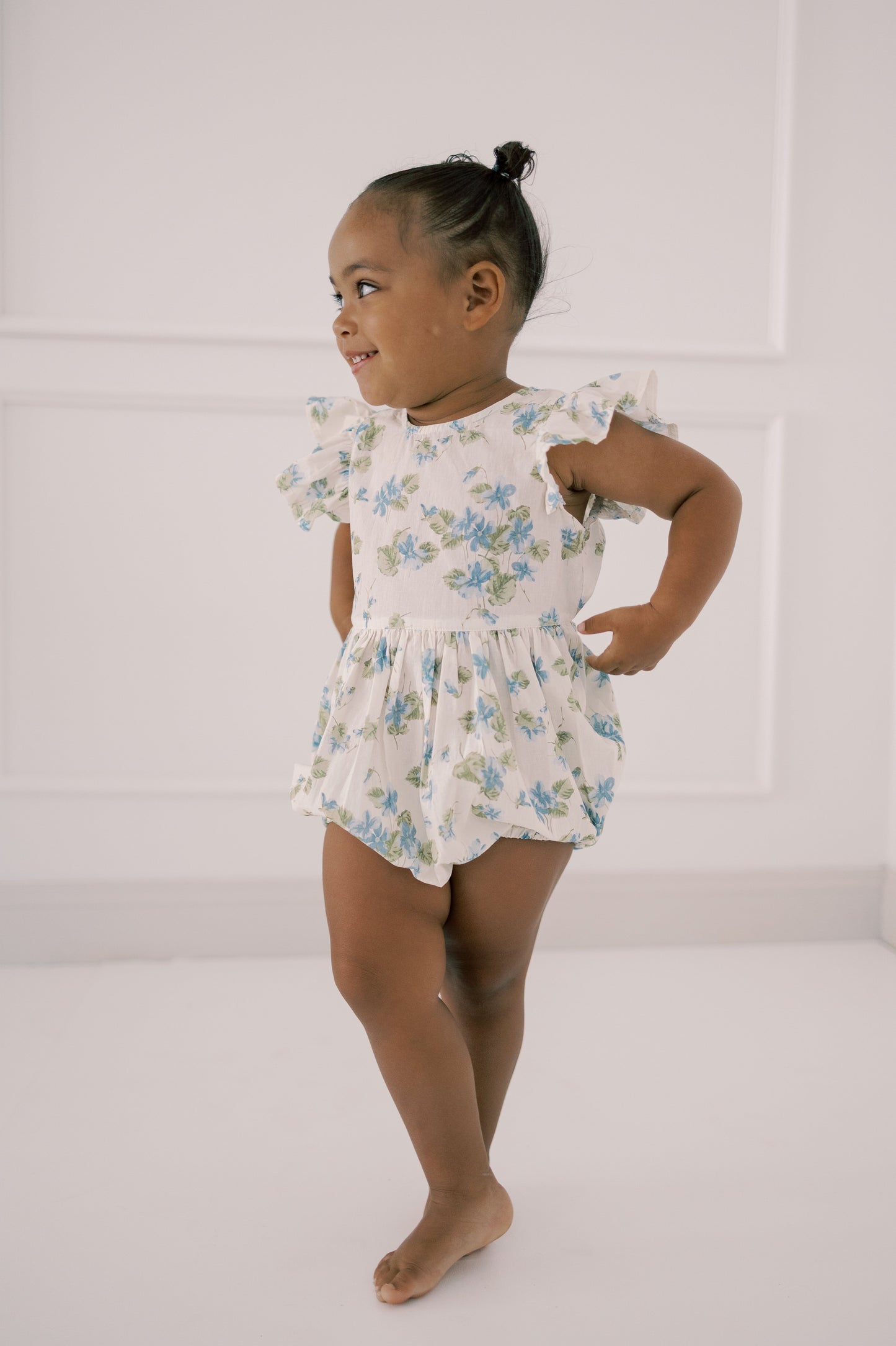 Josie Bubble- Blue Meadow 100% Organic Cotton