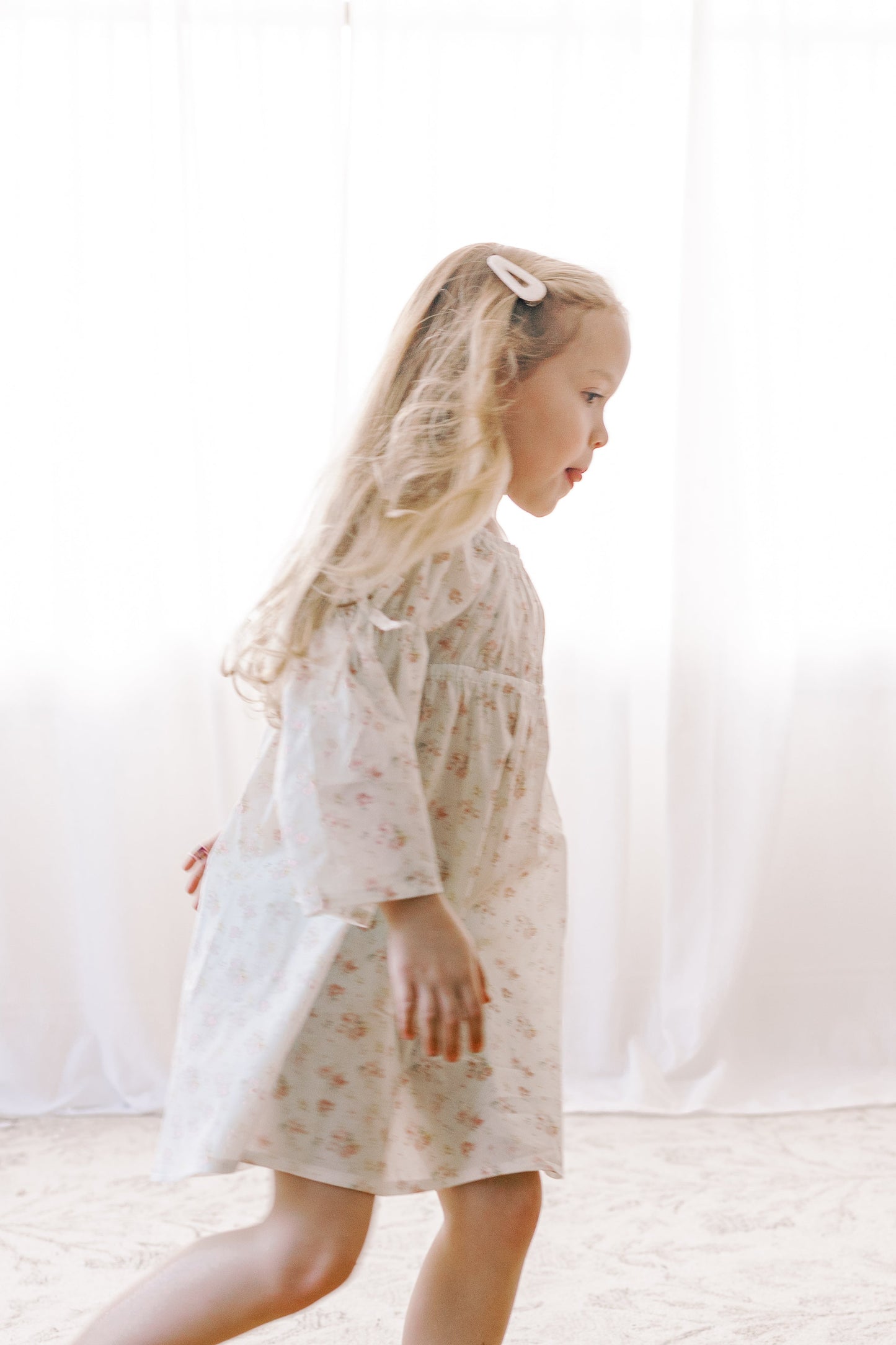 Kennedi Dress | Spring Petal 100% Organic Cotton