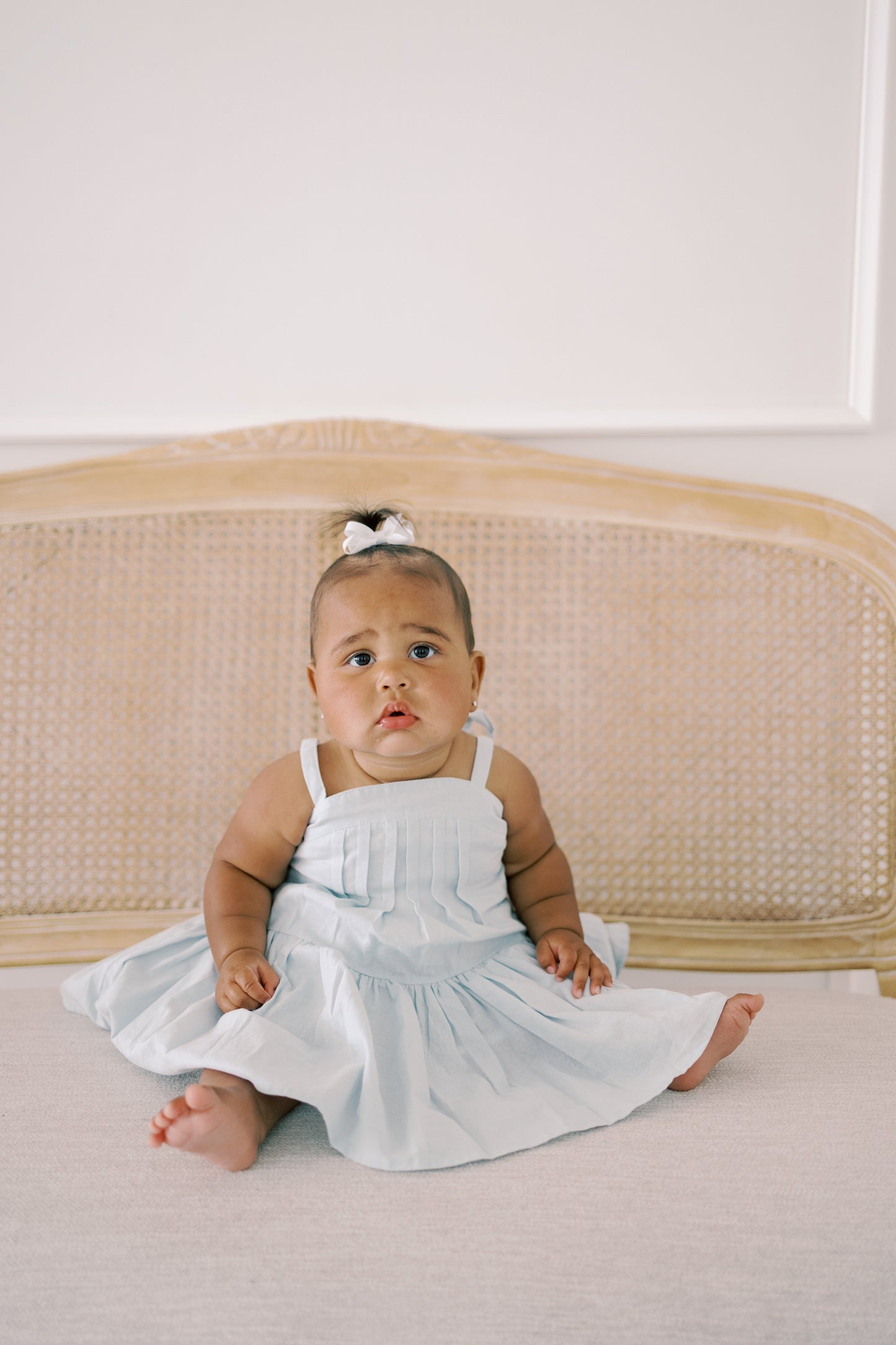 Hikari Pintuck Dress 100% Organic Cotton